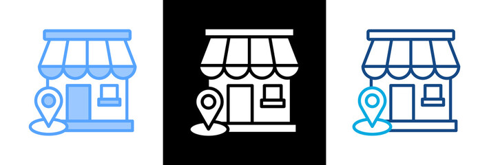 Local Store triple icon