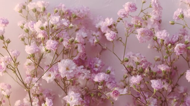 pink magnolia flowers, pink gerber daisy, yellow flowers in water, flower, bubble, spring