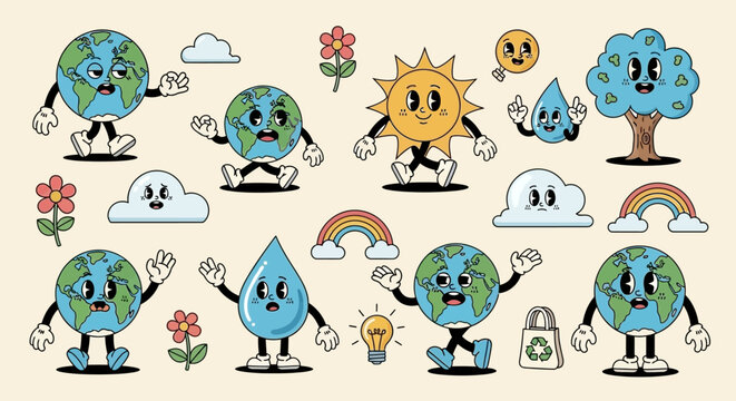 Climate Cartoon Images – Browse 261,784 Stock Photos, Vectors, and ...