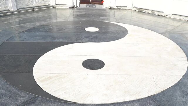  Bagua Platform of Mingdao Temple in Luyi County, Zhoukou City, Henan Province. It was built to commemorate Laozi's preaching and teaching. 