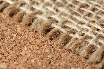 Natural textures blend harmoniously in a rustic setting