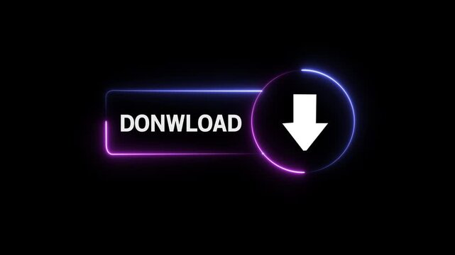 Get instant access now click the danwload button for quick data retrieval and file transfer. Motion graphics of update concept.