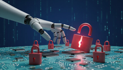 AI system identifies potential data vulnerabilities and alerts for breaches, improving proactive cybersecurity response and digital infrastructure resilience Vouch, Cybersecurity / AI Technology