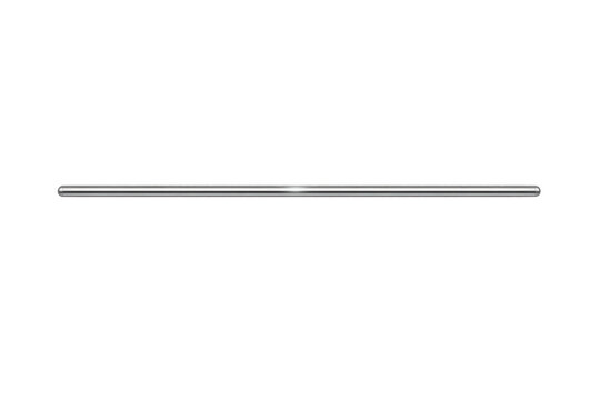 minimalist metallic rod bar isolated for industrial and design use