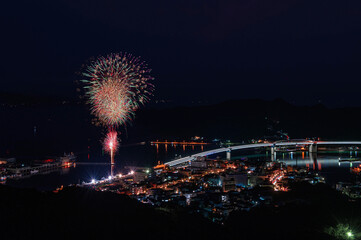 港まち牛深の花火大会