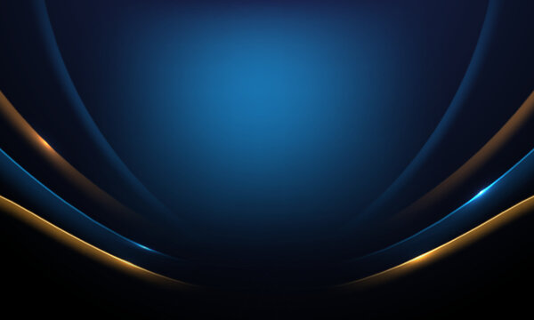 blue background design With luxurious effect elements Vector illustration