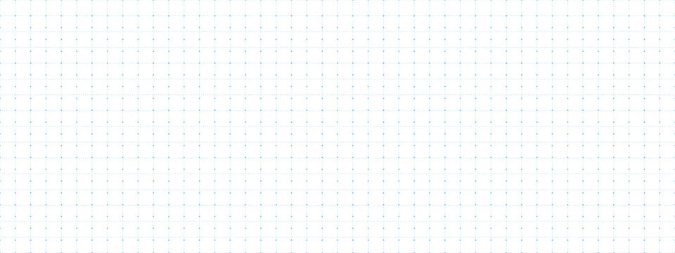 planer page with dotted square grid seamless blue dashed
