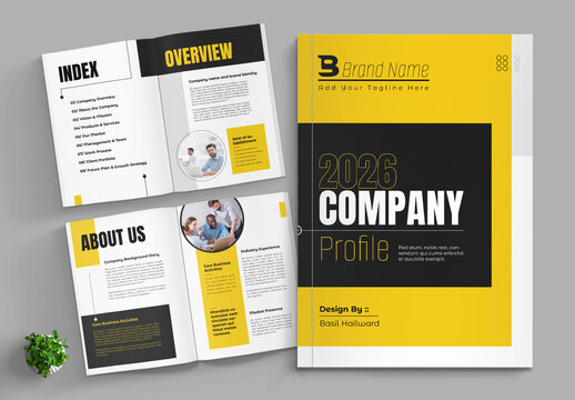 Professional Company Profile Template 2026