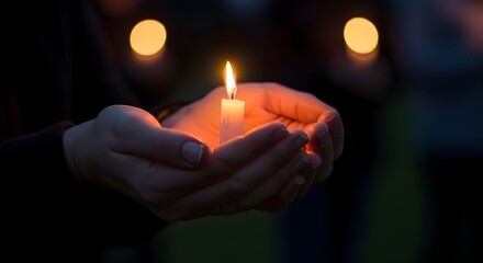 Symbolic Candlelight Prayer for Hope and Unity