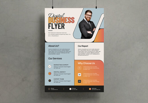 Digital Business Flyer Template