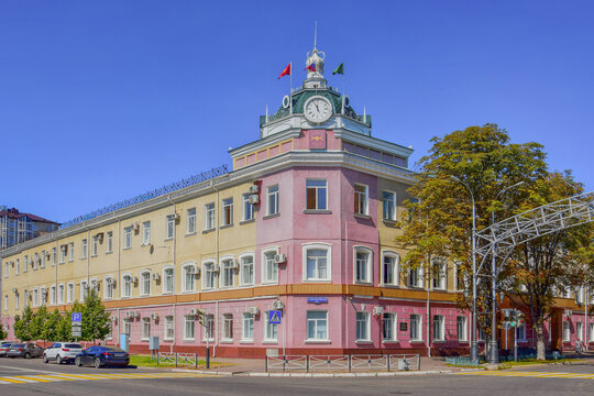 City Hall building in Maykop, Adygea Republic of Russia