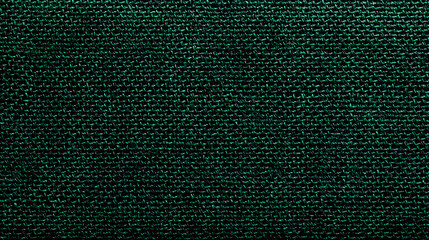 Fototapeta premium Dark Green Woven Textile Material Close Up fabric
