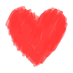 Heart, Icon for Valentine Background, Romantic Greeting Card, Romance Wallpaper