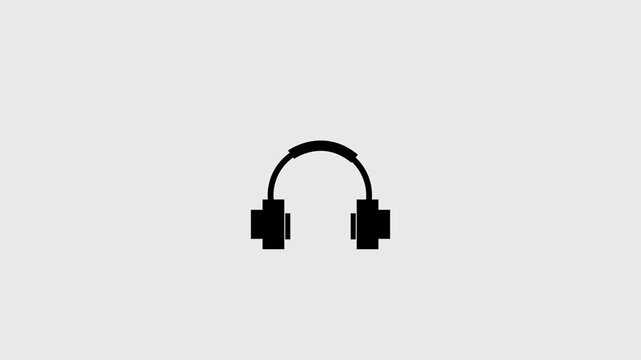 Headphone icon vector illustration. Headphone sign and symbol.