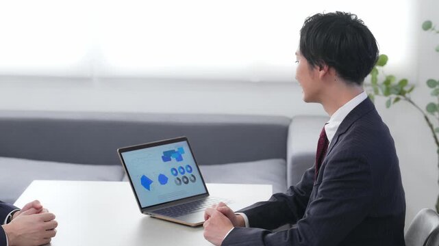 Group of business people meeting in the office