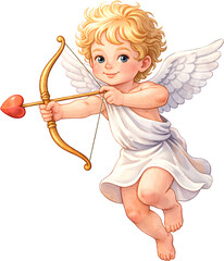 Obraz premium cupid with bow