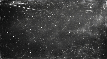 Black Textured Background with Scratches and Dust grunge