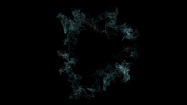 Smoke Burst Animation  Exploding Wispy Cloud Effect for Abstract and Dynamic Visuals, Blowing Smoke Motion Graphics  Fluid Swirl Explosion with Ethereal Glow for Ambient Backgrounds, Turbulent Smoke 