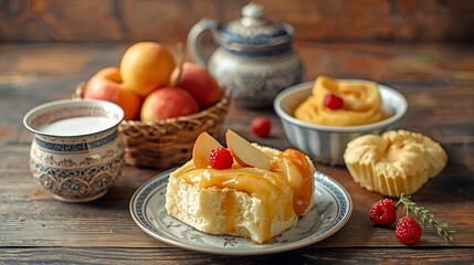 homemade apple pie morning breakfast 