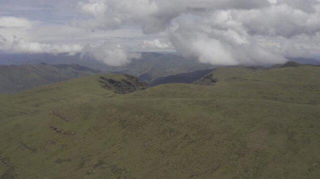 Aerial, Mafika Lisiu Pass, Lesotho
