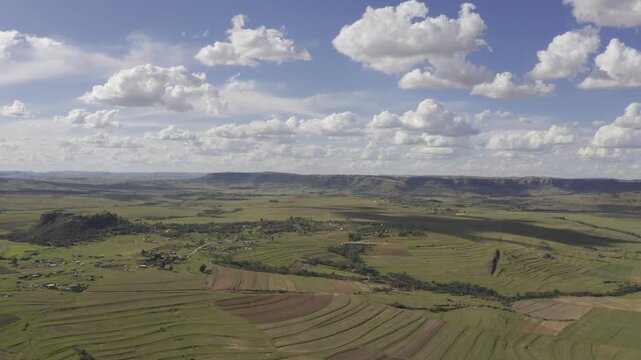 Aerial, Landscapes Of The Kingdom Of Lesotho