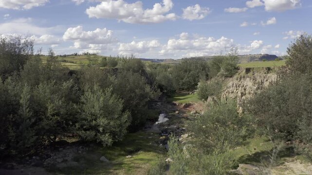 Aerial, Landscapes Of The Kingdom Of Lesotho