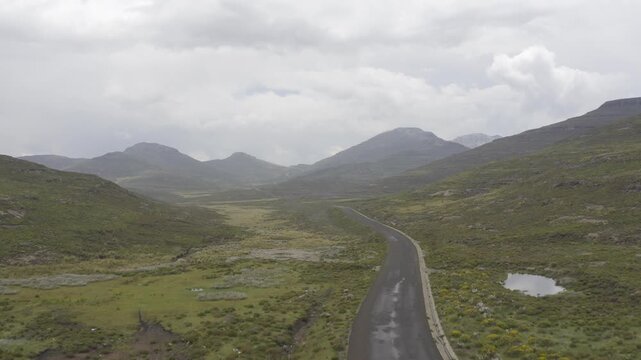 Aerial, Alpine Area, Lesotho West