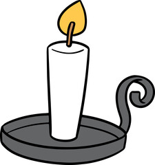 Obraz premium candle