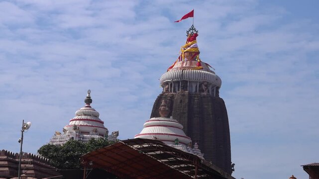 Jagannath Puri Temple Odisha India 4K Video | Sacred Hindu Temple and Ancient Architecture