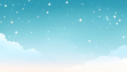 Obraz premium Calm Starry Night Sky for Relaxation and Wellness