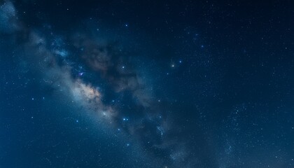 Obraz premium Deep Space Starry Night Sky for Science Background