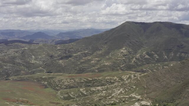 Aerial, Landscapes Of The Kingdom Of Lesotho