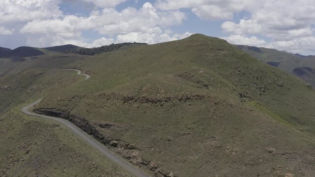 Aerial, Landscapes Of The Kingdom Of Lesotho