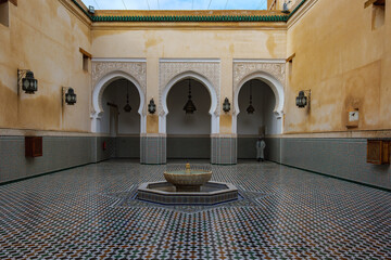 Obraz premium the medina in Fez, Morocco. 21.12.2025
