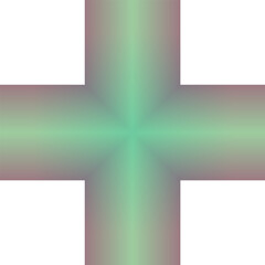 Obraz premium 그라데이션 십자