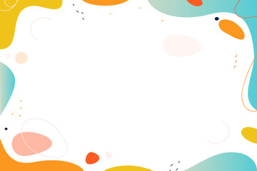 Organic Shape Abstract Background