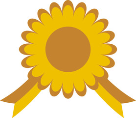 golden award ribbon