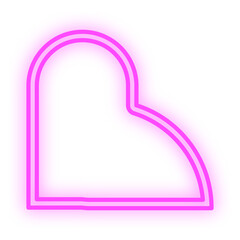 Obraz premium neon abstract shape