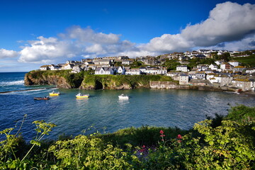 Port Isaac, Cornwall, GB, Fischerdorf an Steilk&uuml;ste 