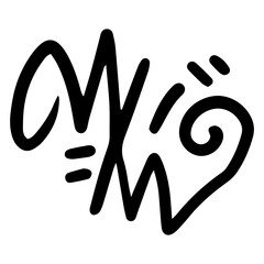 Obraz premium abstract art symbol