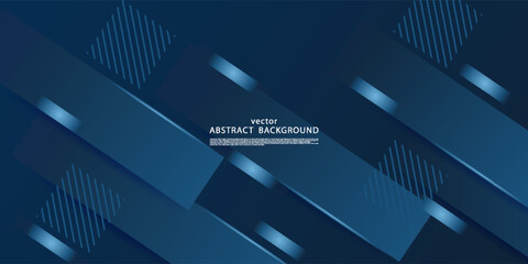 Abstract blue checkered pattern background with overlapping dots. Elegant paper pattern design. EPS10 vector.