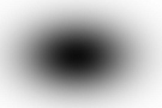 Black soft vignette shadow gradient with transparent background abstract overlay for photo design composition