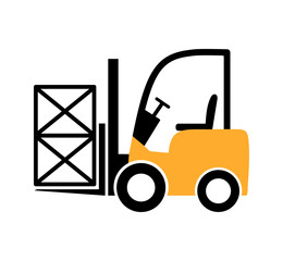 Ikona w&oacute;zka widłowego