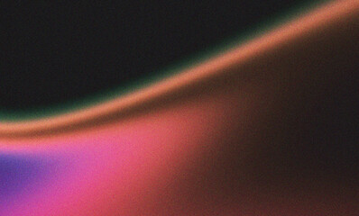 Tranquil blue and cyan grainy background with modern minimalist gradient and subtle noise