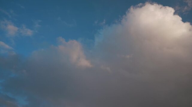 冬の積雲