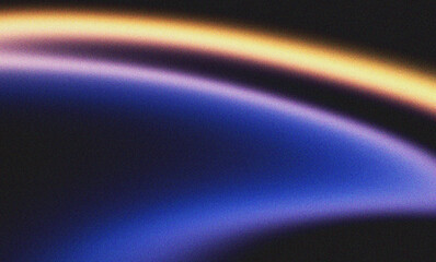 Electric blue yellow abstract grainy background with high resolution texture and light rays