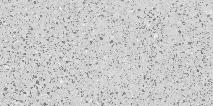 white and black terrazzo texture background