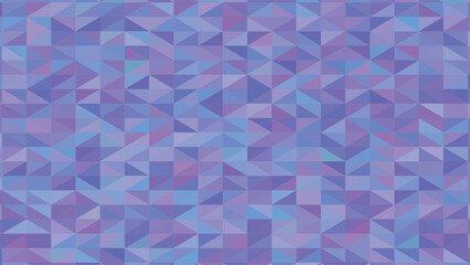 Purple and Blue Geometric Triangle Pattern Background