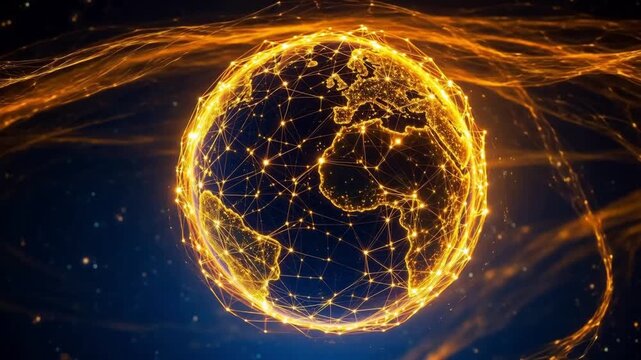 planet earth in space