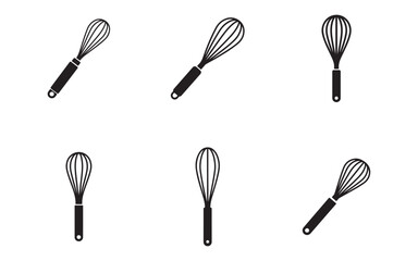 Collection of Whisk Utensils for Cooking